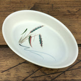 Denby Greenwheat Oval Roasting Dish - 8.5"