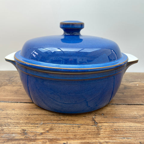 Denby Imperial Blue Lidded Casserole 4 Pints