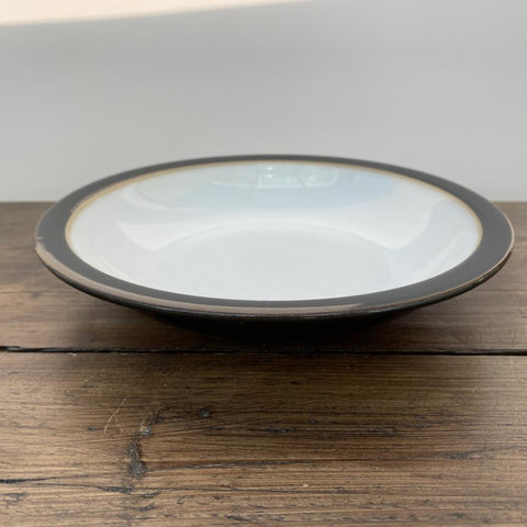 Denby Jet Black Rimmed Pasta Bowl