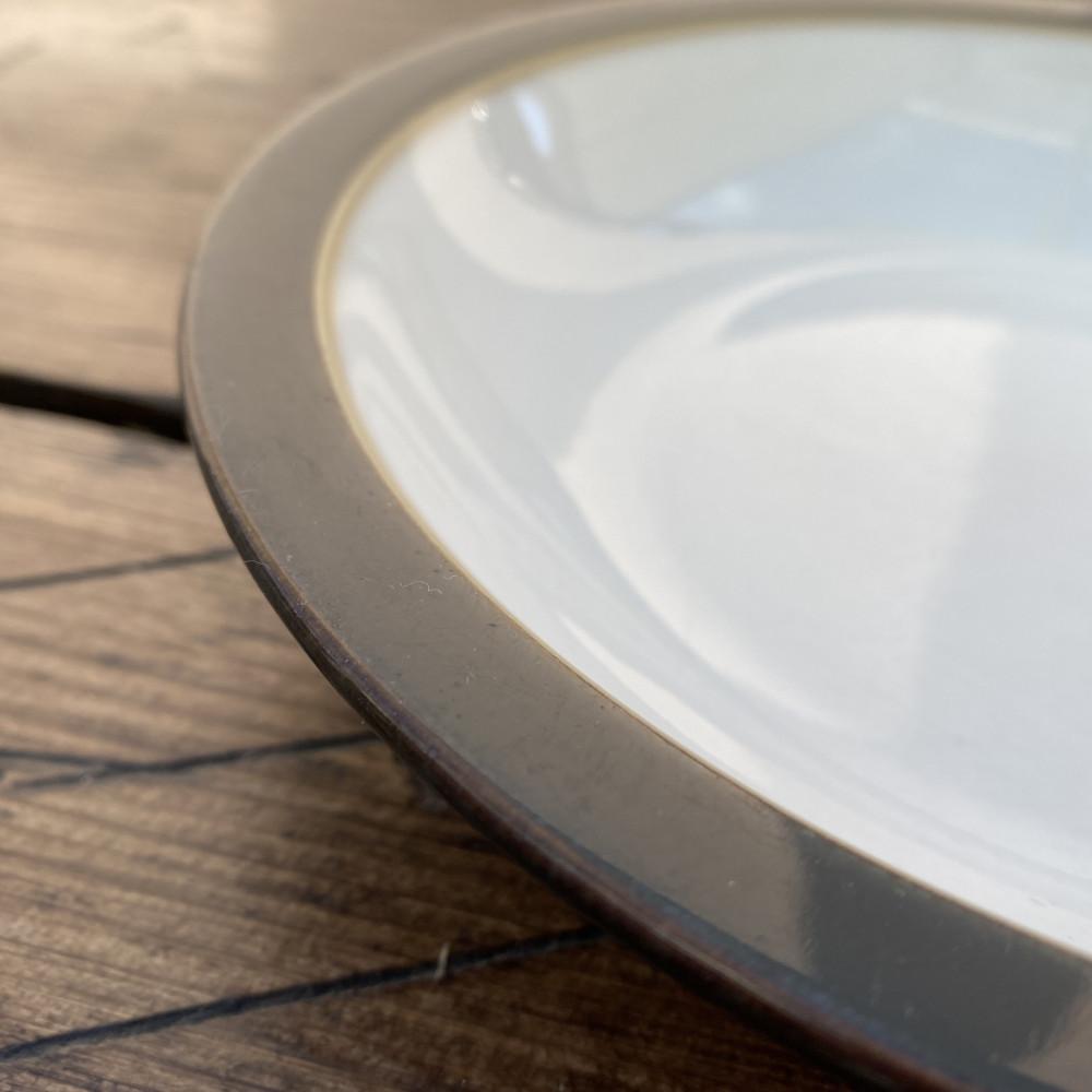 Denby "Jet (Black)" Pasta Bowl, Rimmed MrPottery