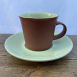 Denby Juice Apple Coffee Cup & Saucer