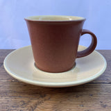 Denby Juice Lemon Coffee Cup & Saucer