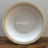 Denby Linen Shallow Rimmed Bowl