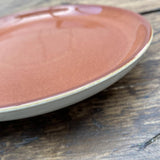 Denby Pottery Fire/Linen Medium Coupe Plate