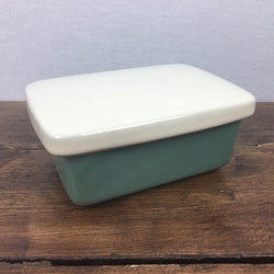 Denby Manor Green Butter Dish