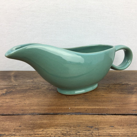 Denby Manor Green Gravy Boat