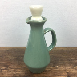 Denby Manor Green Oil / Vinegar Bottle (Cream Stopper)