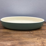 Denby Manor Green Oval Roasting Dish