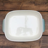 Denby Manor Green Oblong Roasting Dish