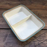 Denby Manor Green Lidded Split Veg Dish