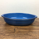 Denby Midnight Oval Serving Dish, with handles