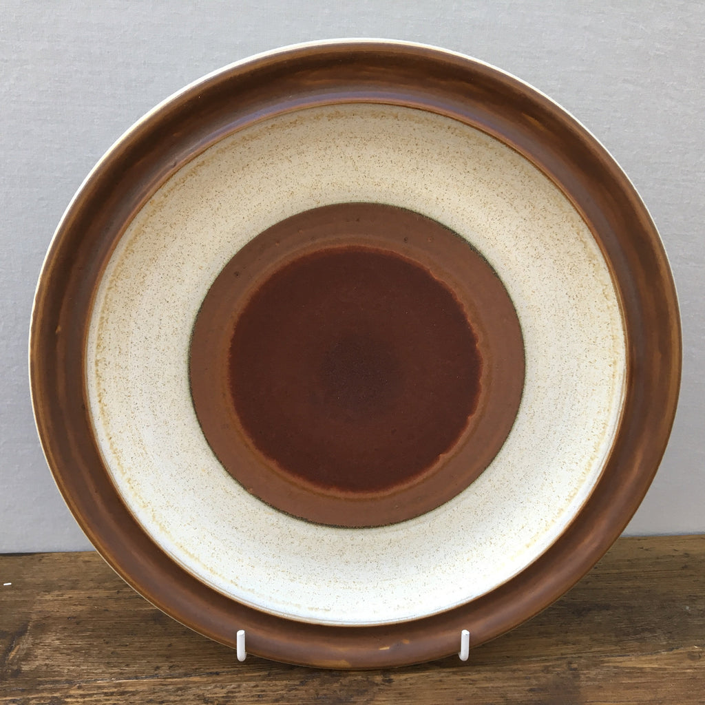 Denby "Potters Wheel (Rust)" Dinner Plate MrPottery
