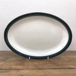 Denby Regatta Oval Serving Platter, 13"