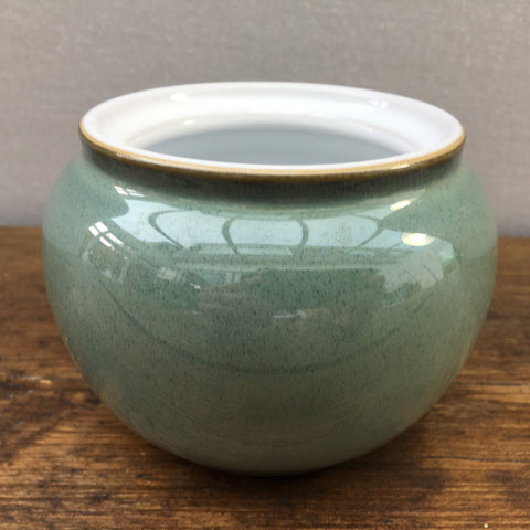 Denby Regency Green Lidded Sugar (Missing Lid)