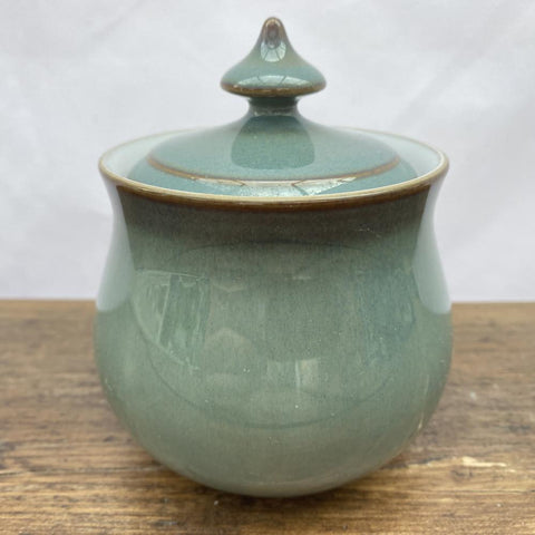 Royal Doulton Regency Green Lidded Sugar Dish (Flared Shape)
