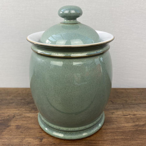 Denby Regency Green Storage Jar