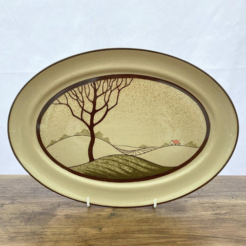 Denby Savoy Oval Serving Platter, 12.5"