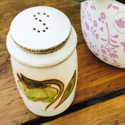 Denby Troubador Salt Pot