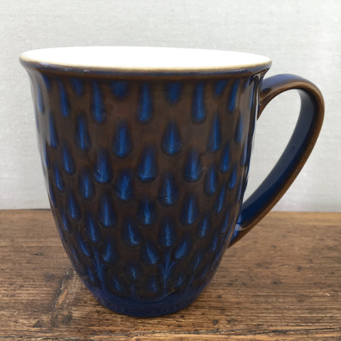 Denby Blue Mug with Light Blue Highlights