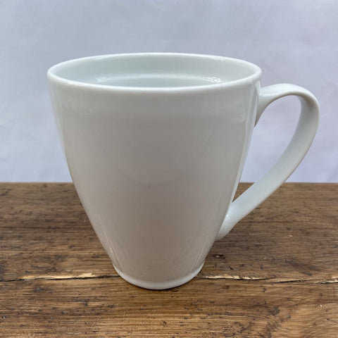Denby White Coupe Mug