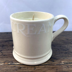 Emma Bridgewater Toast and Marmalade Espresso Cup With Candle (White Toast)