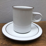 Hornsea Alaska Coffee Can and Saucer