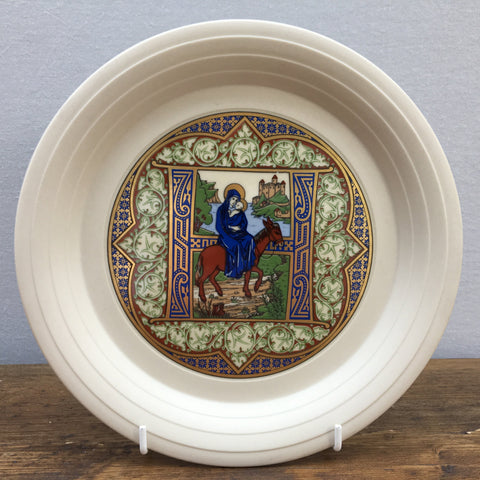 Hornsea Pottery Christmas Plate - Letter 'H' 1980