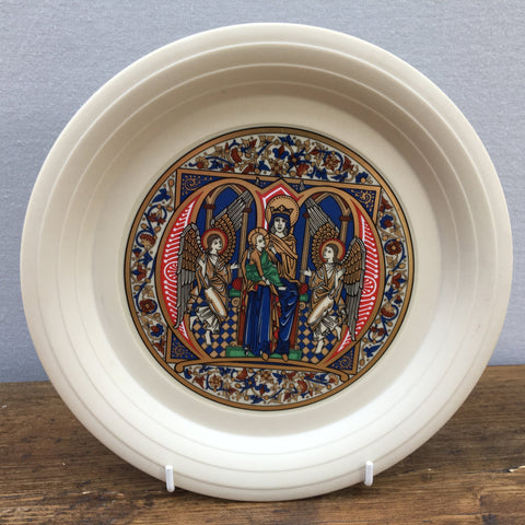 Hornsea Pottery Christmas Plate - Letter 'M' 1985