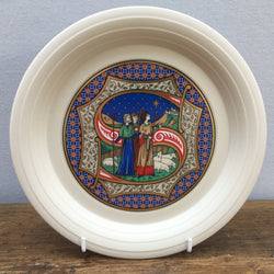 Hornsea Pottery Christmas Plate - Letter 'S' 1983