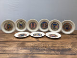 Set of Annual Christmas Plates from Hornsea Pottery