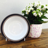 Hornsea Contrast Dessert Bowl, Rimmed