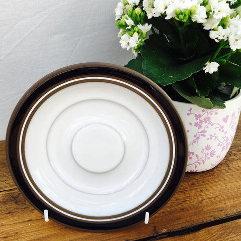 Hornsea Contrast Gravy Dish & Saucer/Stand