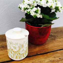 Hornsea Fleur Green Jam/Preserve Pot