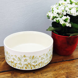 Hornsea Fleur Green Salad Bowl/Open Serving Dish