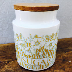 Hornsea Fleur Green Sugar Storage Jar