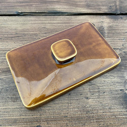 Hornsea Heirloom Brown Butter Dish Lid