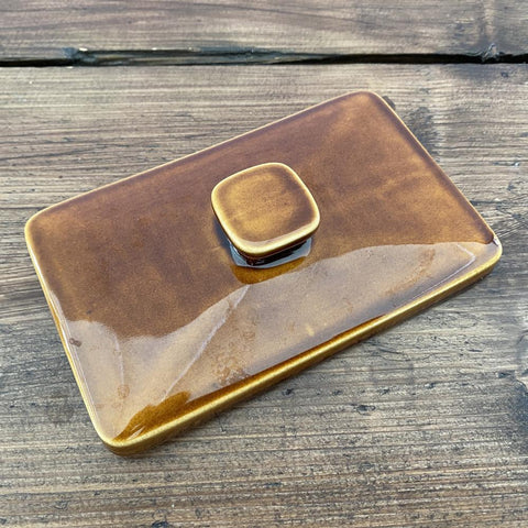 Hornsea Heirloom Brown Butter Dish Lid