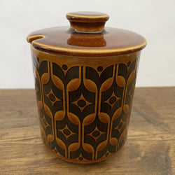 Hornsea Heirloom Brown Lidded Jam