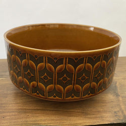 Hornsea Heirloom Brown Salad/Fruit Serving Bowl
