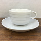 Hornsea Swan Lake (Grey) Coffee Cup & Saucer