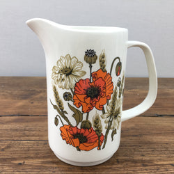 J & G Meakin Poppy 1 Pint Jug