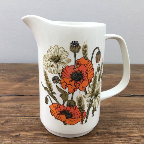 J & G Meakin Poppy 1 Pint Jug