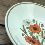 J & G Meakin Poppy Fruit Serving Bowl