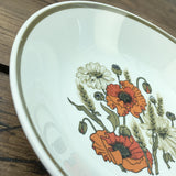 J & G Meakin Poppy Wide Bowl, 7.5"