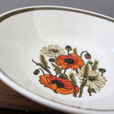 J & G Meakin Poppy Oatmeal Bowl