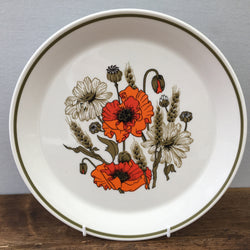 J & G Meakin Poppy Dinner Plate (Narrow Rim)
