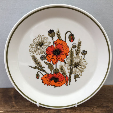 J & G Meakin Poppy Dinner Plate (Narrow Rim)