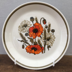 J & G Meakin "Poppy" Tea Plate (Narrow Rim)