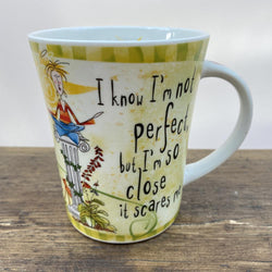 Johnson Bros Born To Shop Mug - I know I'm Not Perfect