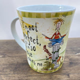 Johnson Brothers Born To Shop Mug - I know I'm not perfect